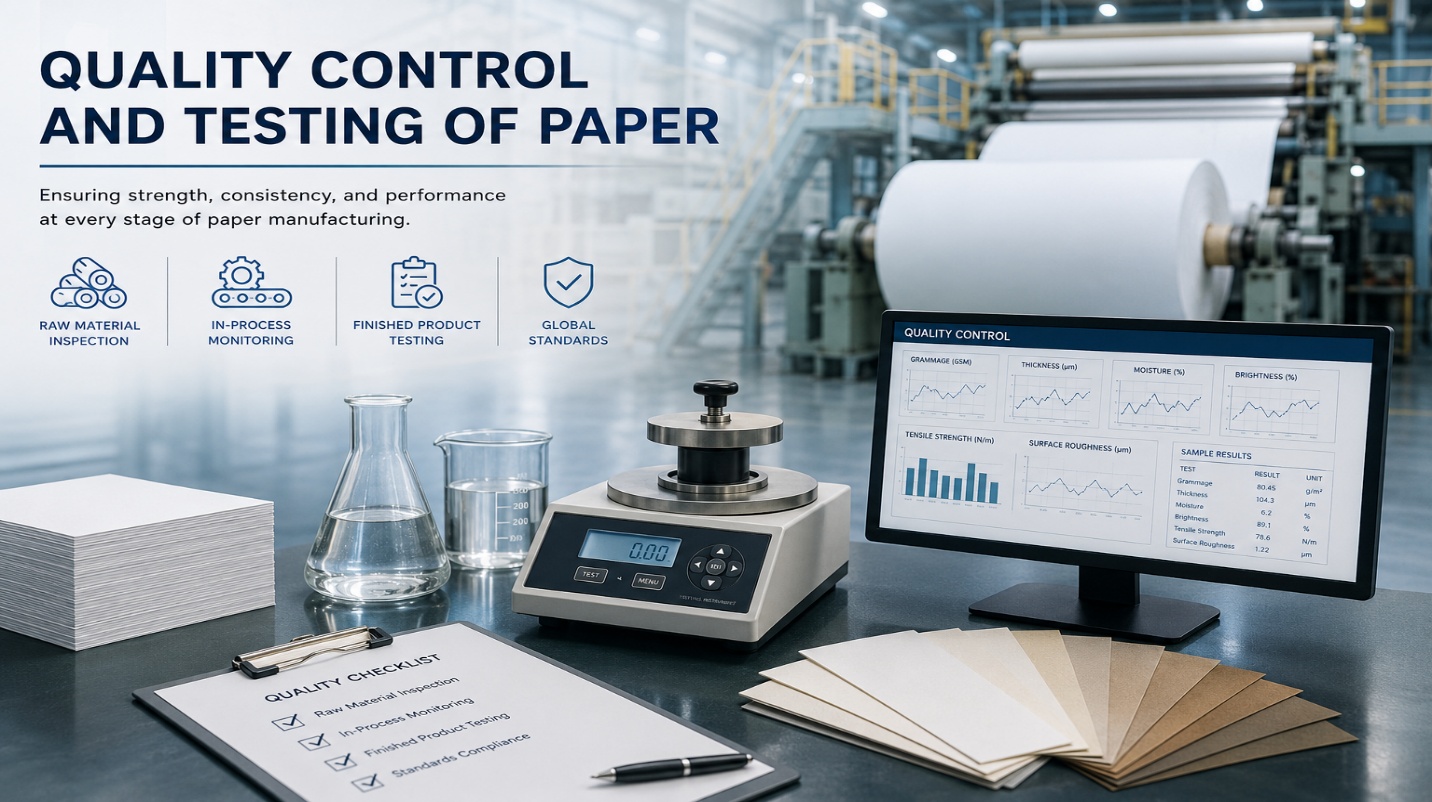 Quality Control and Testing of Paper