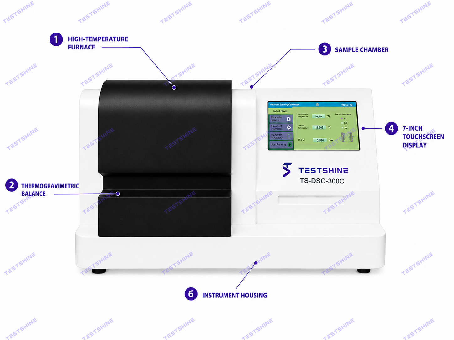 Differential Scanning Calorimeter view 4