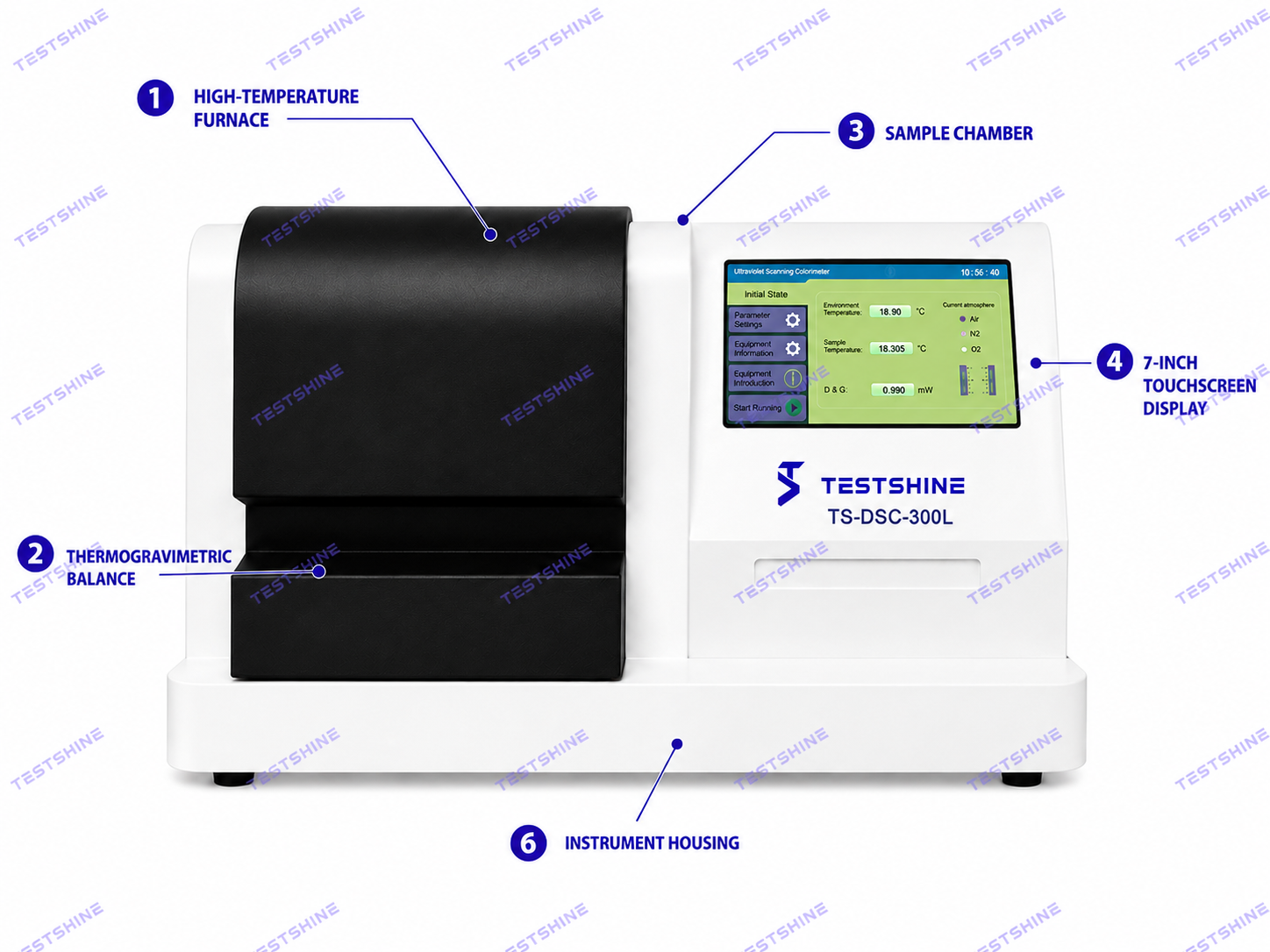 Differential Scanning Calorimeter view 4