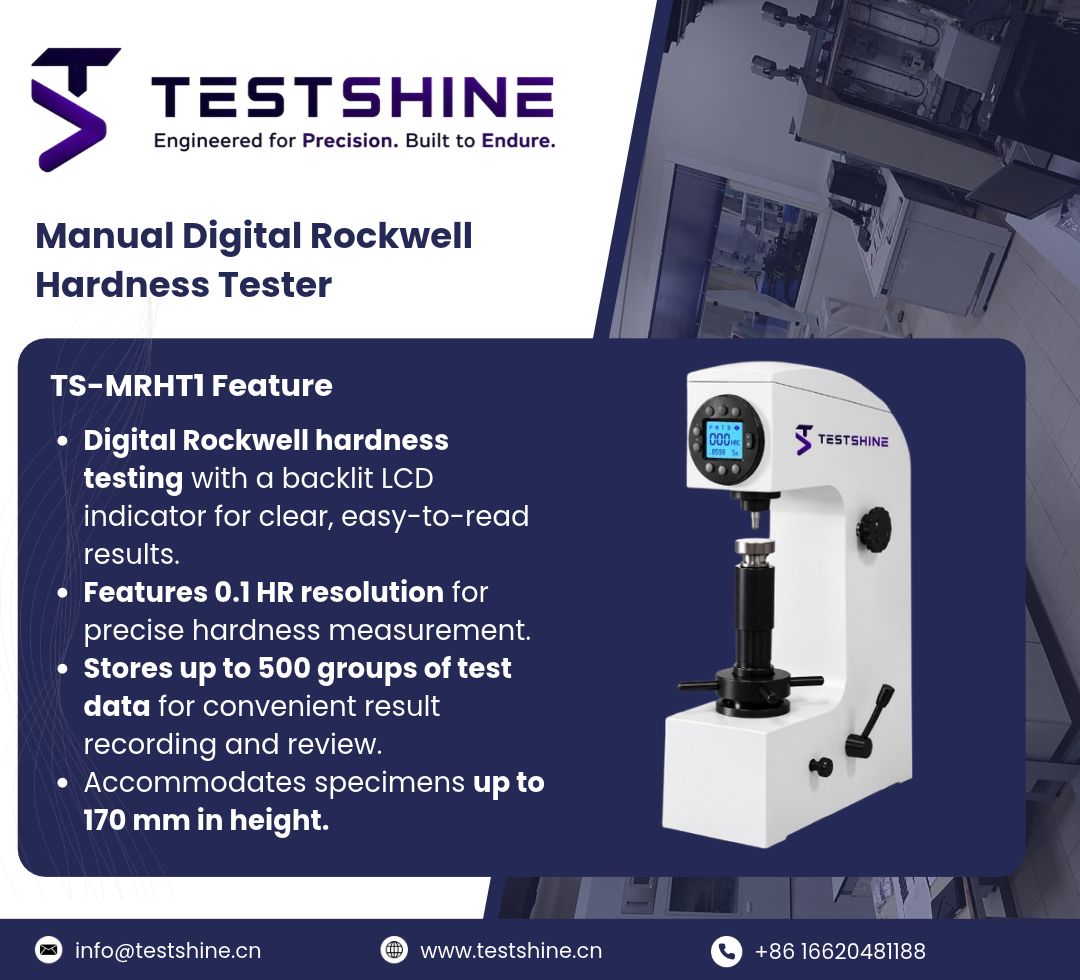 Manual Digital Rockwell Hardness Tester