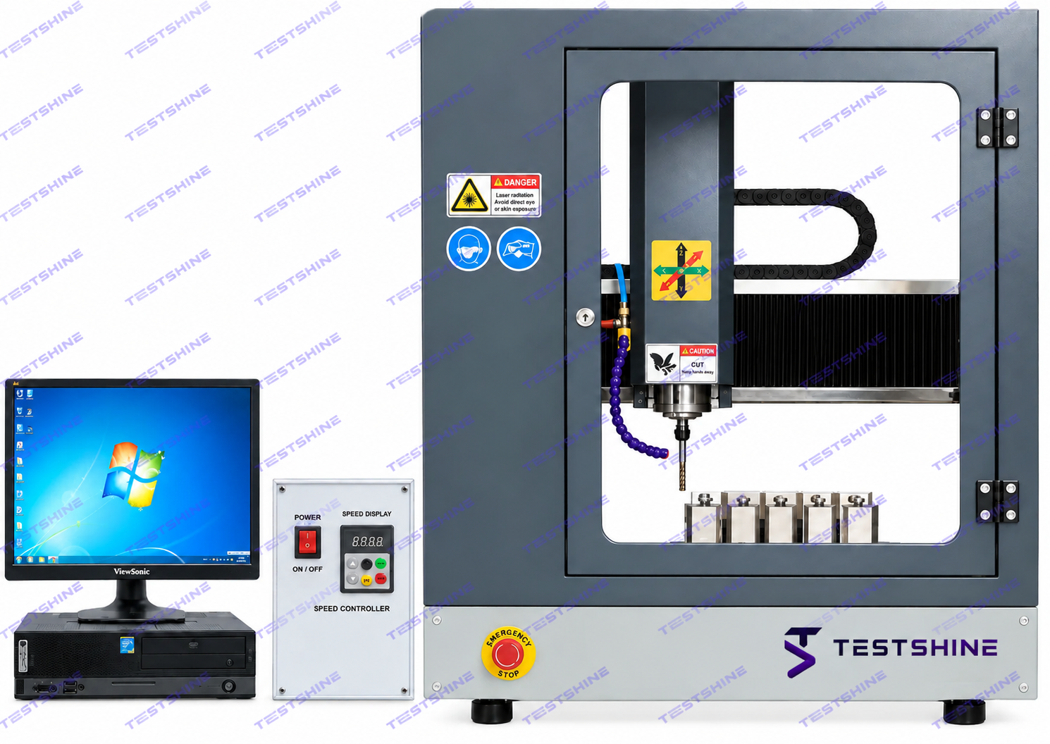 CNC Specimen Milling Machine view 2